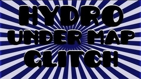 Under Hydro Jump Glitch! Black Ops 2 Under the Map Hydro Jump Glitch!