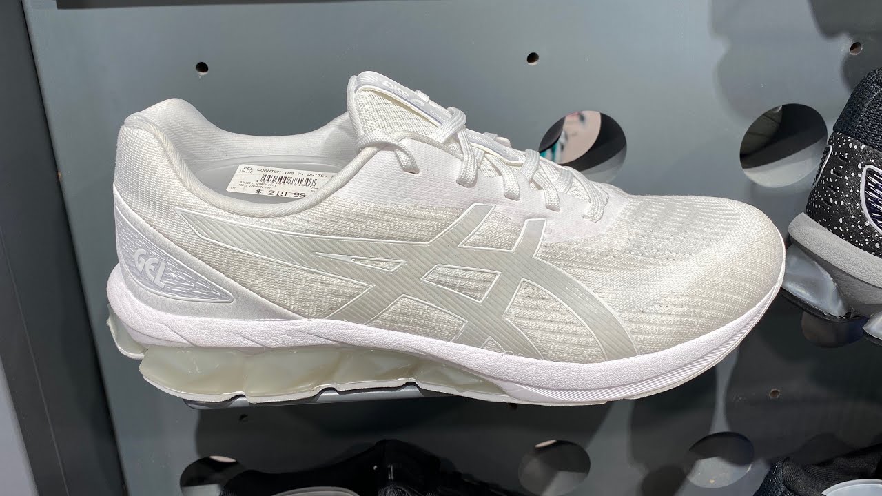 ASICS GEL-QUANTUM 180 VII (White) - Style Number: 1201A631.100 - YouTube