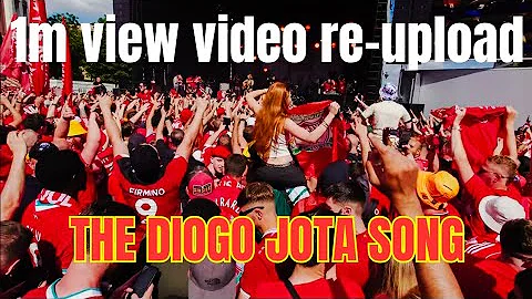 Diogo Jota Song // 60k Reds sing Oh his name is Diogo 🔴🇵🇹🕊️ // Jamie Webster