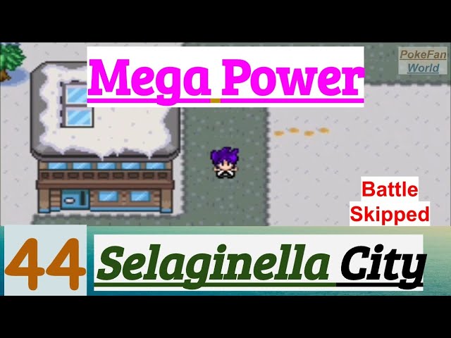 Pokemon Mega Power (Gameboy Advance GBA) Custom Fan made Hack