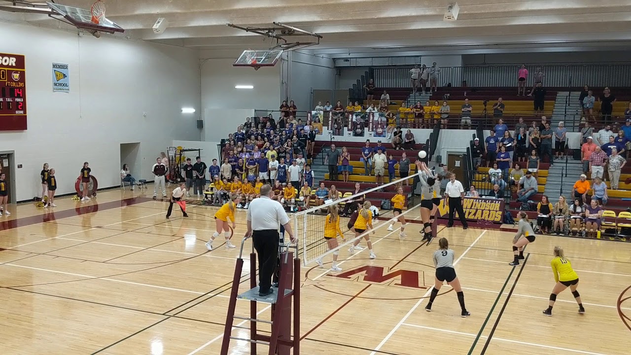 2019 Varsity Volleyball Windsor Wizards vs Lambkinsliv kaylie ivett