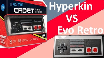 Review Battle: Hyperkin Cadet Premium USB Controller vs Evo Retro NES USB Controller