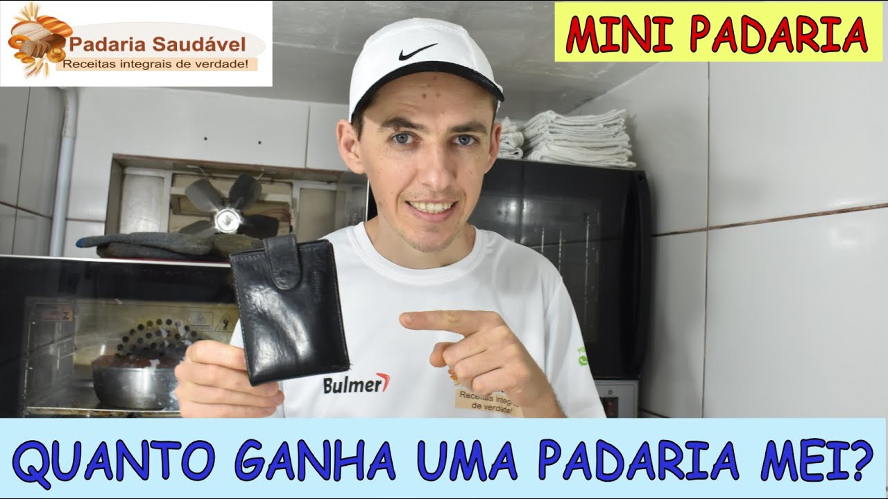 R$ QUANTO GANHA UMA PADARIA MEI? NEGÓCIO EM CASA, ABRA O SEU! FORNO PEQUENO PRP004  PADARIA SAUDÁVEL