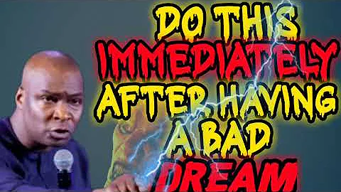 FIRE 🔥🔥 (POWERFUL) PRAYERS AGAINST A BAD DREAM (Apostle Joshua Selman Nimmak)