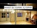 Evdeki Malzemelerle Maket Ev Yapımı | İç Cephe