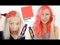 Dying My Hair Coral Using Arctic Fox!