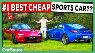 Which is the BEST CHEAP Sports Car? (Mazda MX-5 vs Subaru BRZ Comparison)