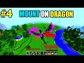 #4 | Mount On Dragon With Oggy And Jack | Minecraft | In Hindi | Rock Indian Gamer |