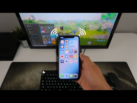 How to CONNECT iPhone HOTSPOT TO PC (iPhone WiFi to PC) (EASY METHOD)