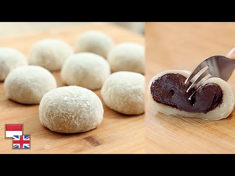 Kenyal Lembut! Resep MOCHI JEPANG ISI COKELAT: 100% Bahan Lokal!