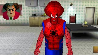 Scary Teacher 3D New Teacher Spider-Man Part 15 Full Spider-Man TEACHER (Ios,Android)