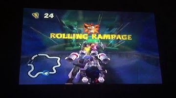 Crash Tag Team Racing Record: Rolling Thunder 40 Kills ( Deep Sea Driving with Nina Cortex )