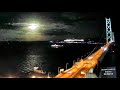 The Fireball was captured by the live camera. November 10, 2021 in Japan
