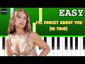 Laufey I Ll Forget About You In Time Piano Tutorial mp3