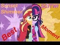 Equestria Girls-SCISET MOMENTS(Sunset + Scitwi)