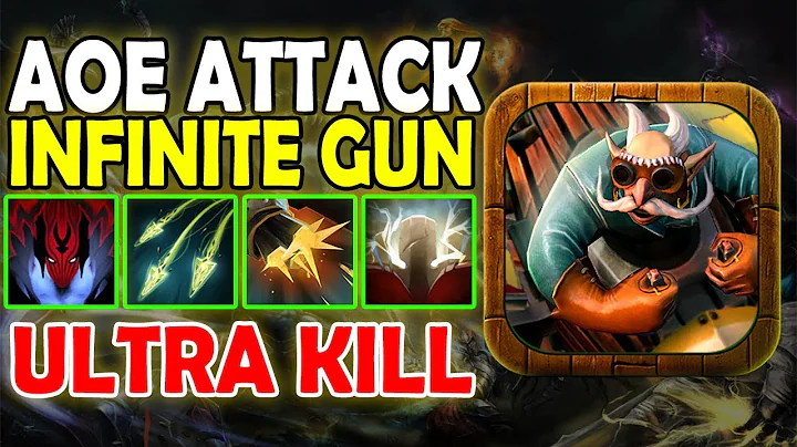 SPLIT SHOOT + FLAK CANNON = AOE ATTACK  Ability Draft Dota 2