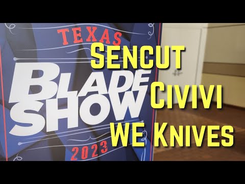 Blade Show Texas 2023 - Sencut-Civivi-WE Knives!!! 