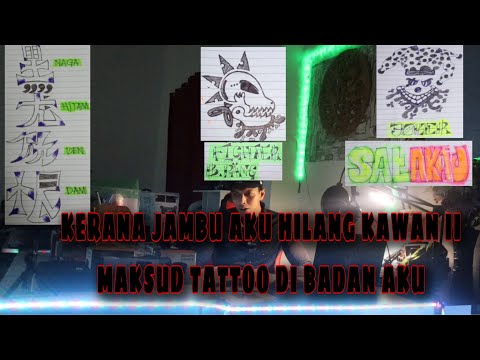 YANG HAMPA TUNGGU II MAKSUD II TATTOO DI DIBELAKANG JOKER