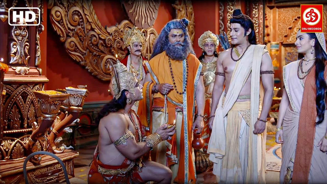 प्रभु श्री राम जी हनुमान को पहला कार्य सौपा || महाबली हनुमान | भाग. 524, 525