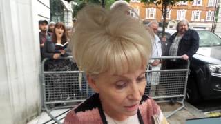 Dame Barbara Windsor at BBC Radio 2 London 05 09 2016