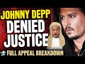 Johnny Depp DENIED Justice! Truth Behind Appeal Refused by Corrupt UK Legal System