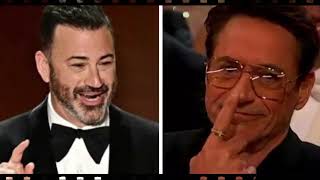 Jimmy Kimmel mocks Robert Downey Jr.’s former drug problem at Oscars 2024