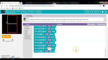LEARN HOW MAKE A OUTLINE ON DIGITAL NUMBERS CODE.ORG ARTIST