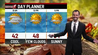Friday's PM weather forecast from WBRE/WYOU Eyewitness screenshot 5