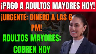 Última Hora Pago A Adultos Mayores Hoy A Las 600 Pm Urgente