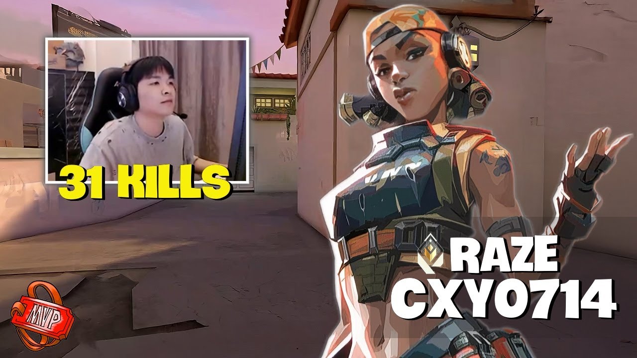 Radiant cxy0714: GODLIKE Raze MVP! Pro Entry & Mechanics