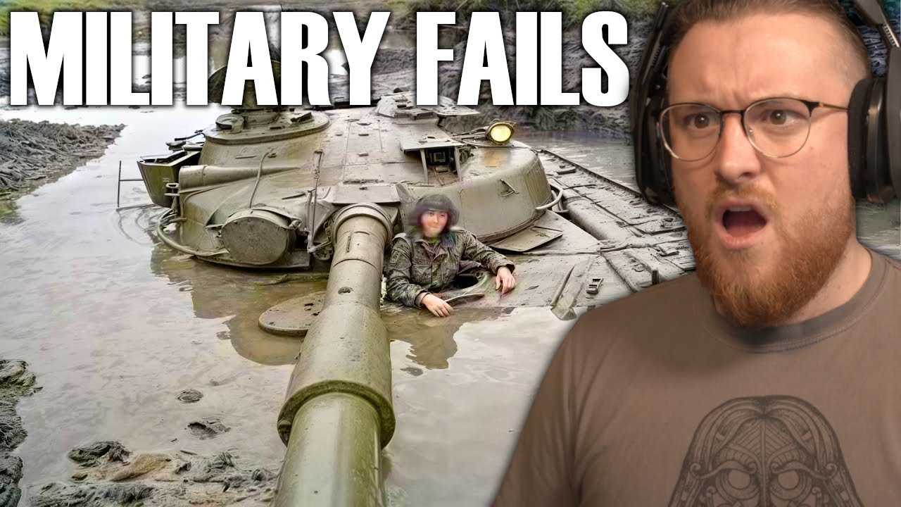 Royal Marine Reacts To Funniest Military Vehicle Fails Compilation ...