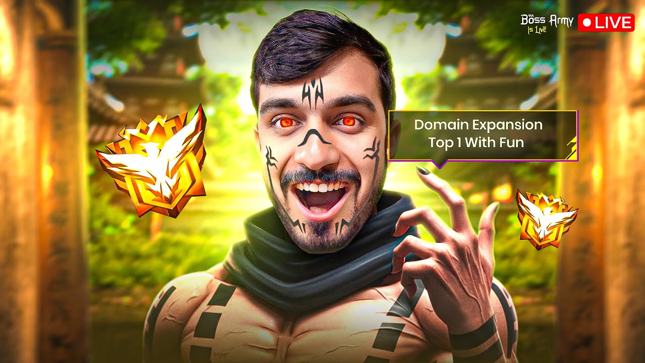 RANK GRANDMASTER🥇 - FREE FIRE LIVE ON PHONE  📱