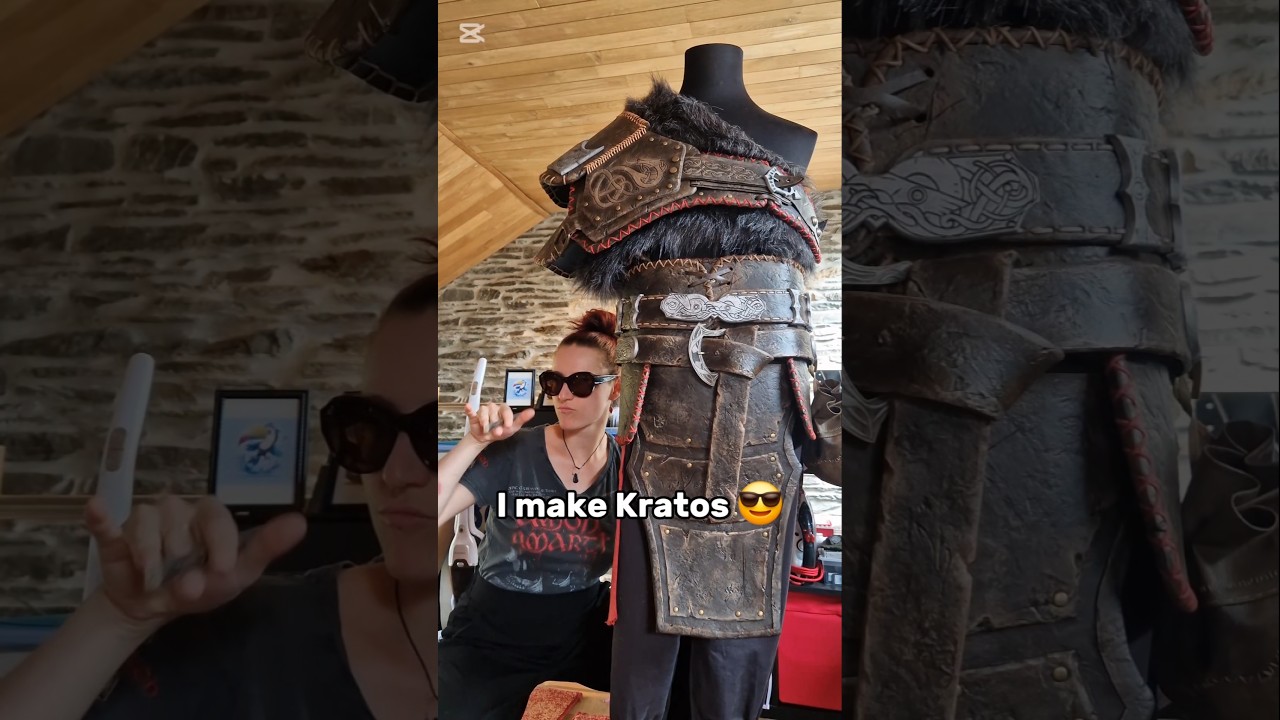 I turn my bf into Kratos soon ! 👀 #cosplay #godofwar #kratos #diy #creative #art