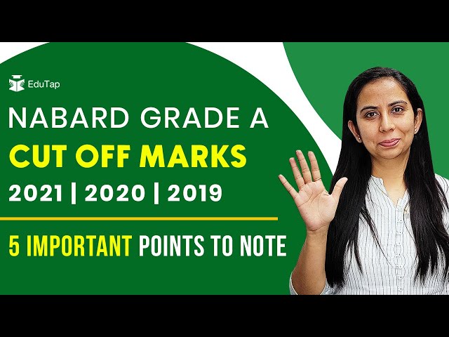 Nabard Grade A B Cut Off Marks 2020 Expected