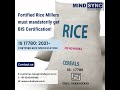 Attention Fortified Rice millers! Now BIS mandatory under IS 17780