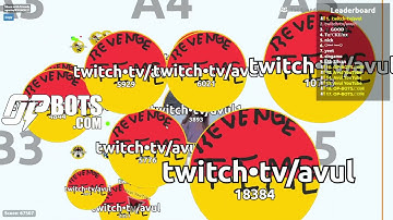 AGAR.IO SERVER TAKEOVER WITH BOTS #166 || OP-BOTS.COM