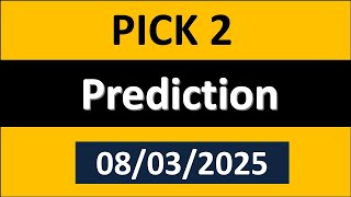 pick 2 Prediction | pick 2 Winning Numbers 08-03-2025 | pick 2 lucky numbers