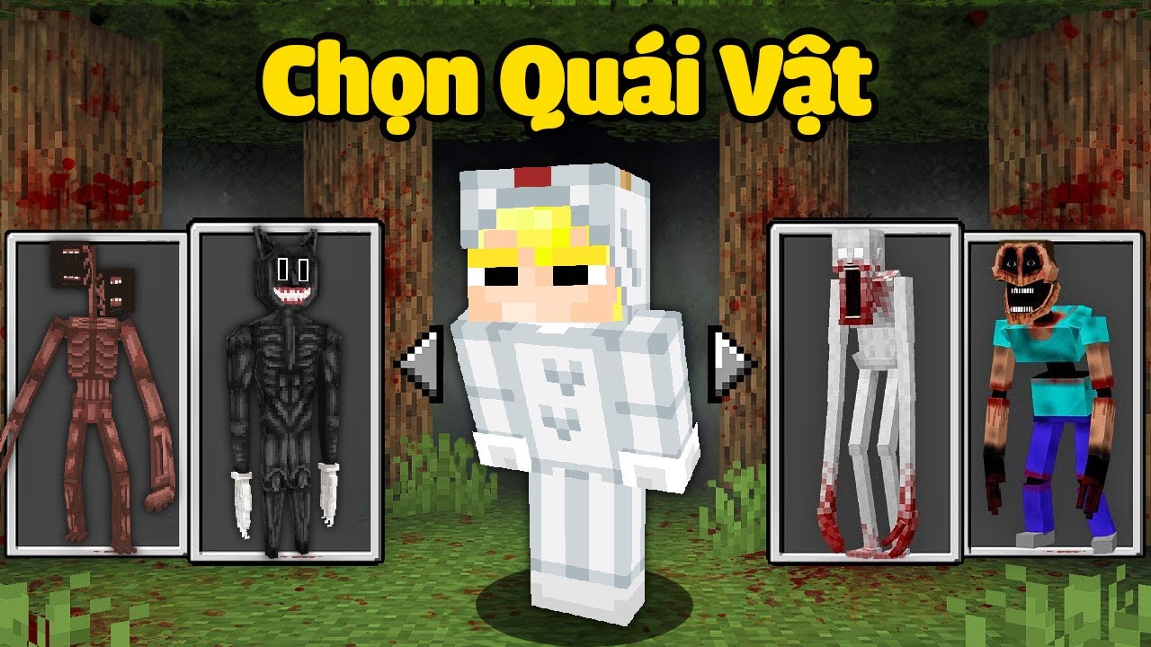 Nếu Bạn Có Thể Biến Thành Mọi Con Quái Vật Trong Minecraft!