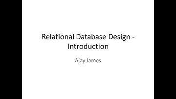 Relational Database Design - Part 1(informal guidelines)