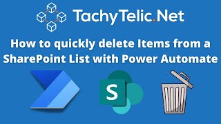 How to quickly delete items from a SharePoint list with Power Automate using the Batch API