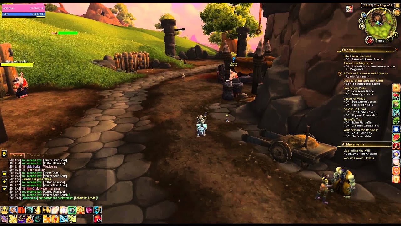 Where is Hearty Soup Bones Nagrand Quest Turn Point YouTube