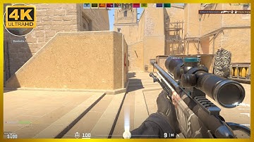 Counter Strike 2 Mirage Ranked Gameplay 4K