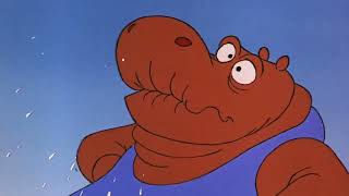 Bedknobs And Broomsticks Hippo Belly Bump Super-Slow-Motion