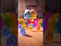 Neon Gummy Worm Monster Escape 🐛⚡ | AI Food Monster #aifood #foodmonster #trending