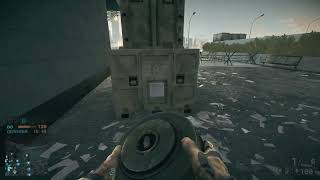 Battlefield 4 - detonating AT Mines with GP30 Smoke