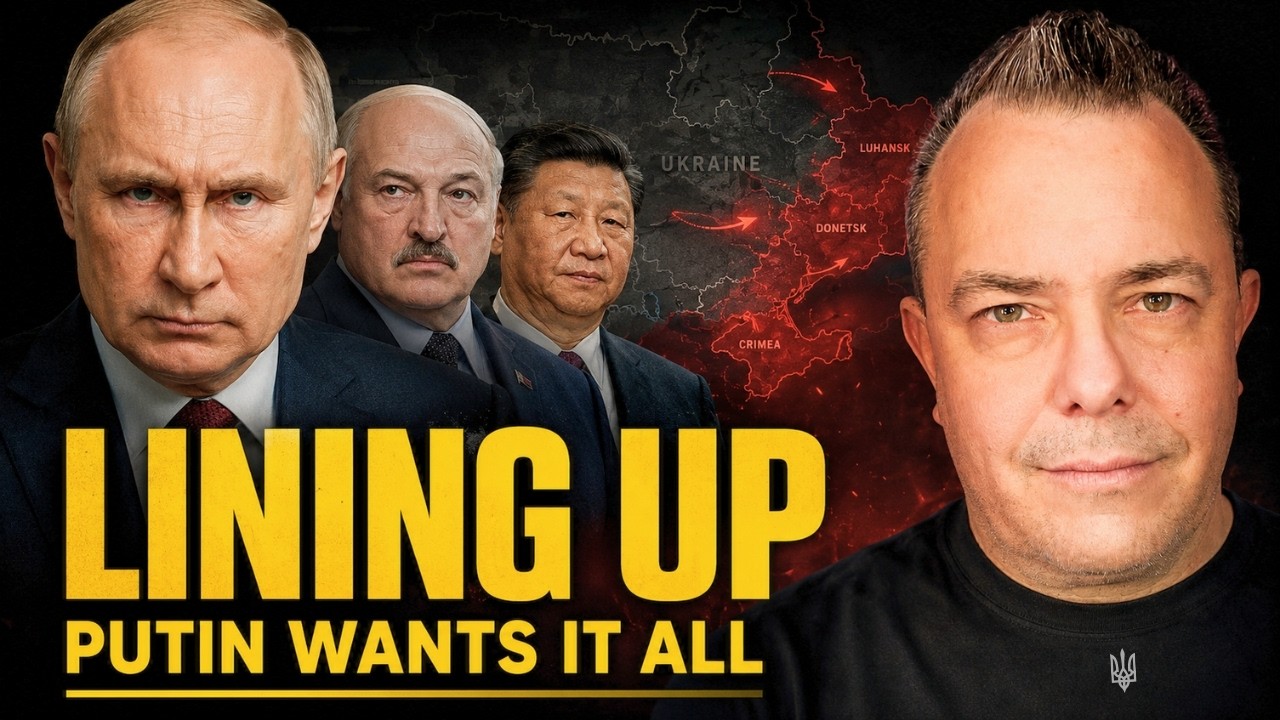 ⁣Zelenskyy Warns Putin Wants It All — Belarus and China Line Up