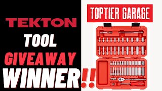 Tekton Toolkit Winner 1000 Subscriber Special by TopTier Garage 105 views 2 years ago 1 minute, 32 seconds