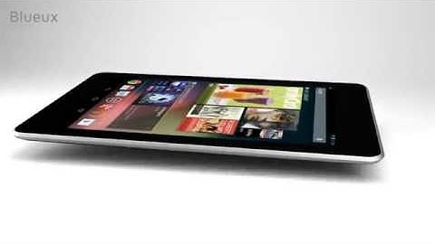 Google Nexus 7 Tablet Ad Blender 3D)
