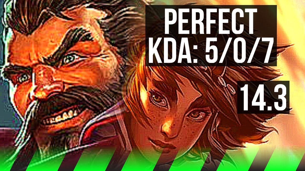 GRAVES vs TALIYAH (JNG) | 5/0/7, Rank 6 Graves, Rank 26 | NA Challenger | 14.3