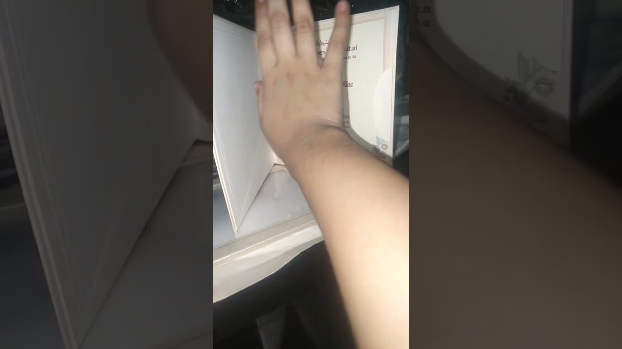 wedding  card  unboxing